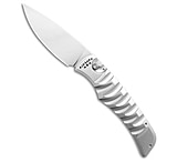 Image of Piranha Knives Piranha Paradox Automatic Knife Silver Aluminum 3.1 Mirror P-24S 8308679B