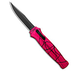 Image of Piranha Knives Piranha Rated-R D/A Clip Point OTF Auto Knife Pink Alum 3.5 Black P-19PKT 88E5039E