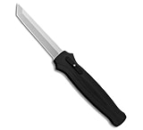 Image of Piranha Knives Piranha Rated-R Tanto D/A OTF Automatic Knife Black 3.5 Stonewash 1BF1BD0E