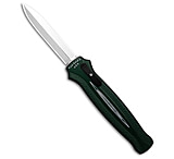 Image of Piranha Knives Piranha Rated-X D/A Dagger OTF Automatic Knife Green 3.5 Mirror 8A7B38AA