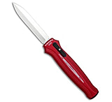 Image of Piranha Knives Piranha Rated-X D/A Dagger OTF Automatic Knife Red 3.5 Mirror 28AC96FC