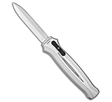 Image of Piranha Knives Piranha Rated-X D/A Dagger OTF Automatic Knife Silver 3.5 Mirror P-20S 92430FE7