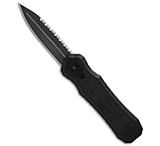 Image of Piranha Knives Piranha Tactical Excalibur OTF Knife D/A Automatic 3.2 Black Full Serr B029EB79
