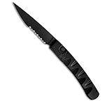 Image of Piranha Knives Piranha Virus Automatic Knife Black 3.25 Black Serr 740B94D9