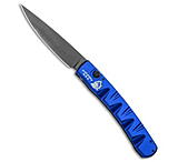 Image of Piranha Knives Piranha Virus Automatic Knife Blue Tactical 3.25 Black 7E1C0724