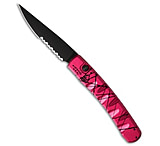 Image of Piranha Knives Piranha Virus Automatic Knife Pink Tactical 3.25 Black Serr A78D59E8