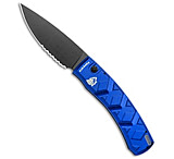 Image of Piranha Knives Piranha X Automatic Knife Blue Tactical 3.3 Black Serr CC88A77D