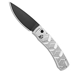 Image of Piranha Knives Piranha X Automatic Tactical Knife Silver Aluminum 3.3 Black 154CM 20699295