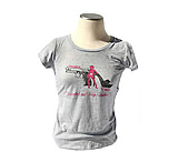 Image of Pistols and Pumps Bella Burnout Graphic T-Shirt w/ Logo