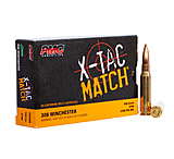 PMC Ammunition X-Tac Match .308 Winchester 168 Grain Open Tip Match Brass Cased Rifle Ammunition