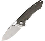 Image of PMP Knives Spartan Linerlock Micarta PMP016 3.25 in Stainless Steel Folding Knife