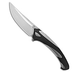 Image of Poikilo Blade Orca Frame Lock Knife Black/Gray Titanium 3.6 Mirror SW B9692EE3