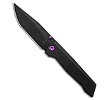 Image of Poikilo Blade Salvator Frame Lock Knife Dark SW Titanium 3.9 Dark SW 04637C1A