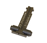 Poly Technologies Complete AKS Rear Sight Assembly, Black, 70-02