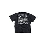 Image of Howl Campfires Skeleton Cowboys Heavyweight Tee - Vintage Black 12181D6D