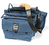 Image of PortaBrace MXC-P01 Audio Combination Case 8x14x9 for Sony DMX-P01 - Blue