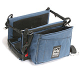 Image of PortaBrace AO-B4/5 Audio Orgainizer Case - Blue - with Rain Cover