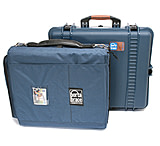 Image of PortaBrace PB-2700IC Superlite Waterproof Hard Case with Soft Interior Case and Divider Kit 17x14x6 (Blue)