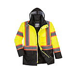 Image of Portwest Hi-Vis Contrast Tape Traffic Jacket