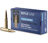 Ppu Ammo 7.5x55 Swiss 174gr. Fmj 20-pack