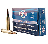 PPU PP264 Standard Rifle 264 Win Mag 140 Gr Pointed Soft Point PSP 20 Bx/ 10