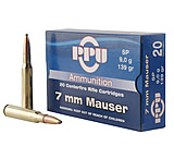 Image of PPU Metric Rifle 7mm Mauser 139 Grain Soft Point Brass Cased Rifle Ammunition