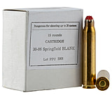 PPU 30-06 Springfield 0 grain Brass Cased Blank Ammo, 15 Rounds, PPB3006