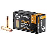 PPU Handgun .357 Magnum 158 Grain Jacketed Hollow Point Brass Cased Pistol Ammunition
