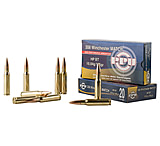 Image of PPU Match .308 Winchester 168 Grain Hollow Point Boat Tail Brass Cased Rifle Ammunition