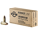 PPU PPR9 Range 9mm Luger 115 Gr Full Metal Jacket 50 Bx/ 20 Cs