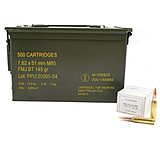PPU Rangemaster 7.62x51mm NATO 145 Gr Full Metal Jacket Boat Tail