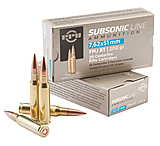 PPU PPS762 Subsonic 308 Win 200 Gr Full Metal Jacket Boat Tail (FMJBT) 20 Bx/ 1