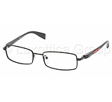 Image of Prada Linea Rosa Eyeglasses PS50BV with Lined Bifocal Rx Prescription Lenses