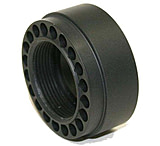 Precision Reflex PRi AR15 - M16 Gen 3 Replacement Barrel Nut, Aluminum, Black, 05-073-BN