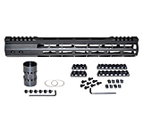 Image of Presma AR-10 LR 308 Super Light M-LOK Series Free Float Handguards w/ Partial Top Rail, DPMS Low Profile