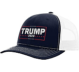 Image of Printedkicks Printed Kicks Trump In 2020 Rch 112 Mesh Back Hat Navy/wht