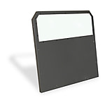 Image of Pro-Gard Industries 1/2 Slider Polycarbonate Window With Expanded Metal Insert Includes Recessed Panel And Pair Of Bucket Seat Extension Panels