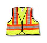 Image of Pro-Line Traffic Safety Class 2 Lime Mesh 4-1/2inch O/s/o Reflective Vest