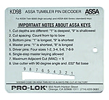 Image of Pro-Lok Key Decoder-assa