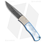 Image of Pro-Tech Knives Custom BR-1 Magic Whiskers 3.125in Automatic Folding Knife