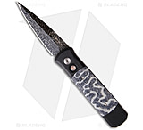 Image of Pro-Tech Knives Damascus Custom Godson 3.15in Automatic Folding Knife