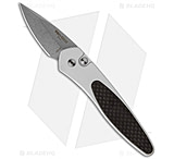 Image of Pro-Tech Knives Half-Breed Silver 1.95in Automatic Folding Knife