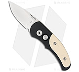Image of Pro-Tech Knives Runt J4 Tuxedo 1.94in Automatic Folding Knife