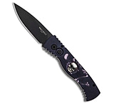 Image of Pro-Tech Knives Pro-Tech Custom TR-2 Skull Surprise Knife PK Print Ano #1 3 Black DB0B33B2