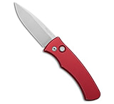 Image of Pro-Tech Knives Pro-Tech Duke 2 Automatic Knife Red Battle Worn Aluminum 2.7 Satin MagnaCut 9AD6BF1A