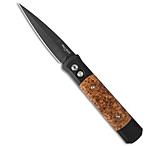 Image of Pro-Tech Knives Pro-Tech Godfather Automatic Knife Black Ash 4 Black 907-BA 414A5C26