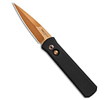 Image of Pro-Tech Knives Pro-Tech Godson Automatic Knife Black 3.15 Copper Rose 721 CR 0A0FC413