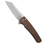Image of Pro-Tech Knives Pro-Tech Malibu Reverse Tanto Button Lock Knife FDE Aluminum 3.25 SW MagnaCut 50846A46