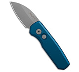 Image of Pro-Tech Knives Pro-Tech Runt 5 Wharncliffe Automatic Knife Blue 1.9 Stonewash MagnaCut F4E364A2