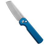 Image of Pro-Tech Knives Pro-Tech Slimfoot Automatic Knife Blue Aluminum 3.1 Stonewash MagnaCut D56B74FC